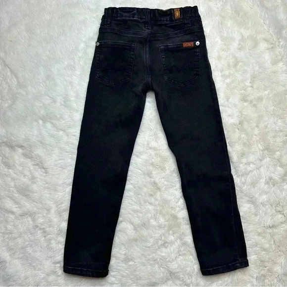 7 For All Mankind  Jeans Slim Black Size 5 - Picture 11 of 15